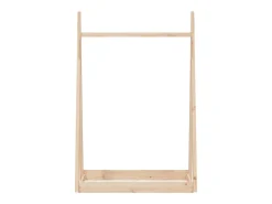 Jacques-Marie Perchero de madera maciza de pino 100x45x150 cm