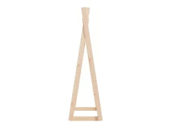 Jacques-Marie Perchero de madera maciza de pino 100x45x150 cm