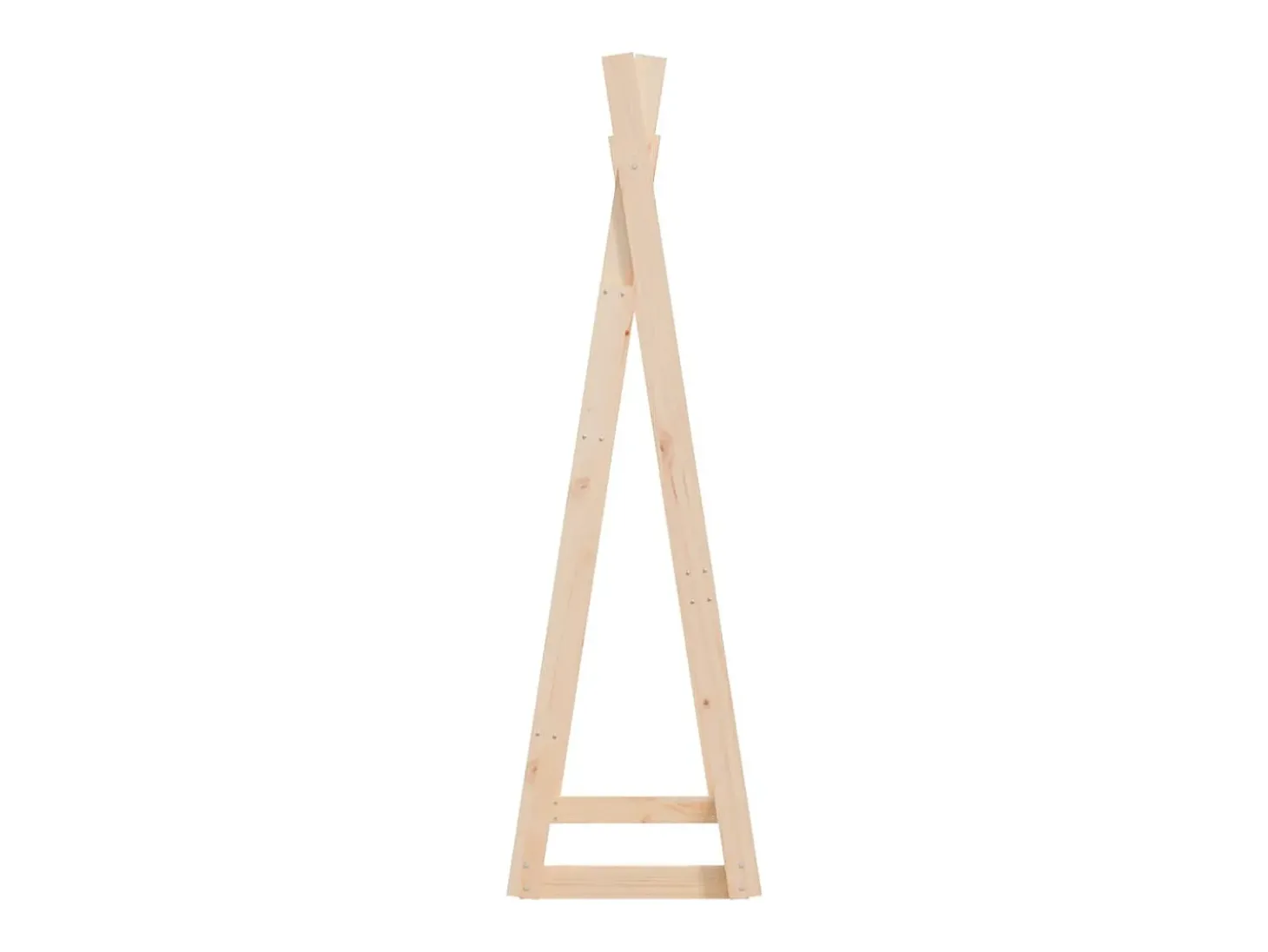 Jacques-Marie Perchero de madera maciza de pino 100x45x150 cm