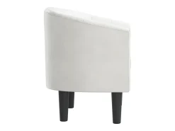 Jalkar Sillón cuero sintético blanco