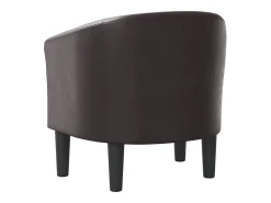 Jalkar Sillón cuero sintético marrón