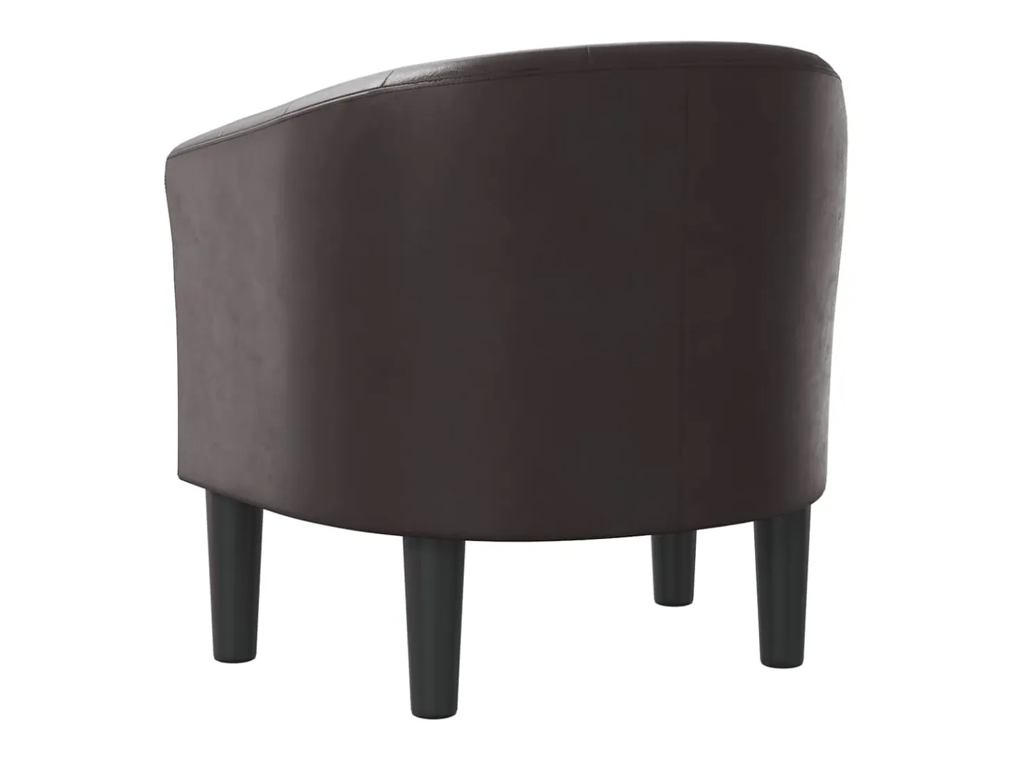 Jalkar Sillón cuero sintético marrón