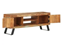 Jean-Paul-Alexis Mueble de TV madera maciza reciclada 112x30x45 cm