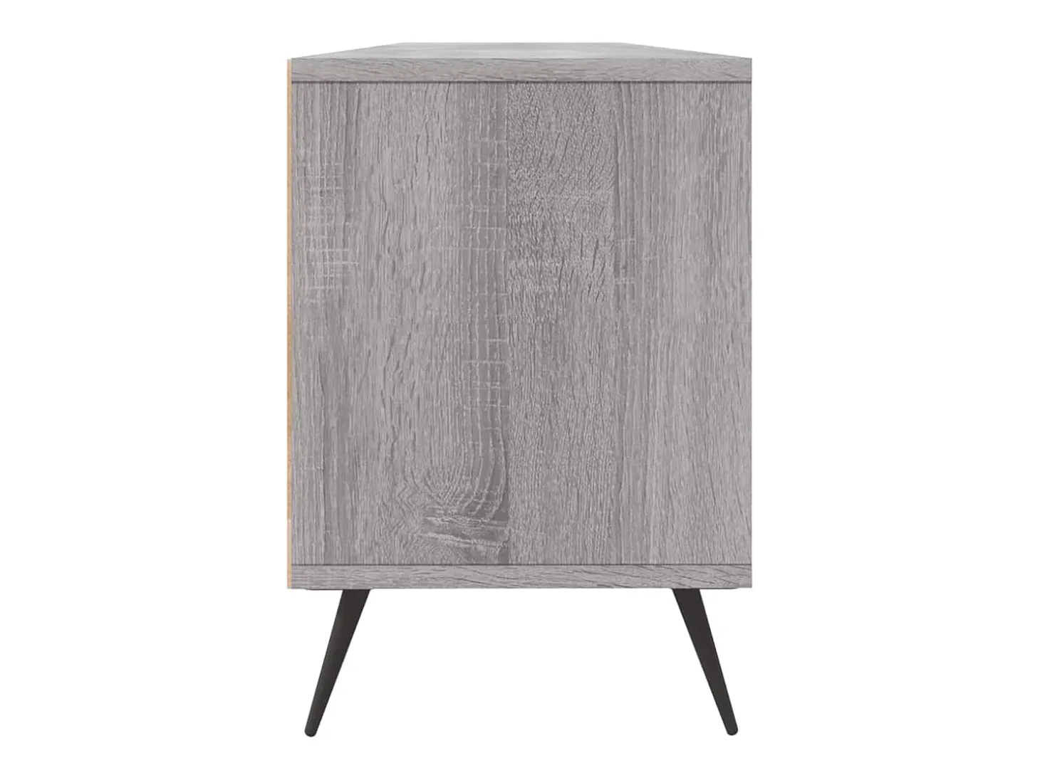 Joël Mueble para TV madera contrachapada gris Sonoma 150x30x44,5 cm