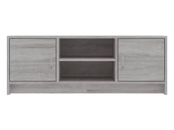 Jonah Mueble para TV madera de ingeniería gris Sonoma 102x30x37,5 cm