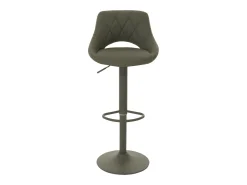 Juego de 2 taburetes de bar MCW-N64, verde