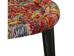 Juego de mesas de centro con detalles chindi 2 unidades multicolor
