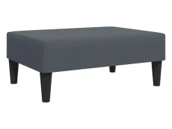 Juego de sofás 2 piezas terciopelo gris oscuro