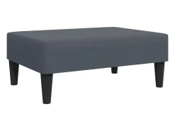 Juego de sofás con cojines 2 piezas terciopelo gris oscuro