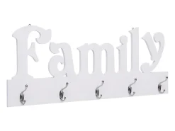 Kadri Perchero de pared FAMILY 74x29,5 cm