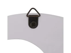 Kadri Perchero de pared WELCOME blanco 74x29,5 cm