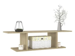 Kiandra Mueble de TV de pared roble Sonoma 103x30x26,5 cm