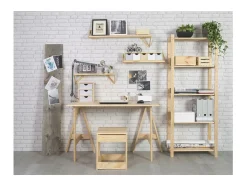 Kit de estantes profundidad 30 cm Natura 4 estantes
