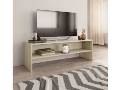 Kobe Mueble de TV madera contrachapada roble Sonoma 120x40x40cm