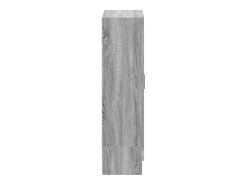 Krimpen aan den IJssel Armario de madera de ingeniería gris sonoma 82,5x30,5x115 cm