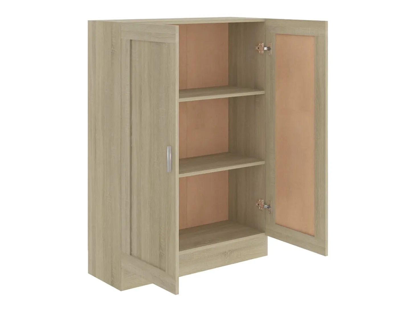 Krimpen aan den IJssel Estantería madera contrachapada color roble 82,5x30,5x115 cm