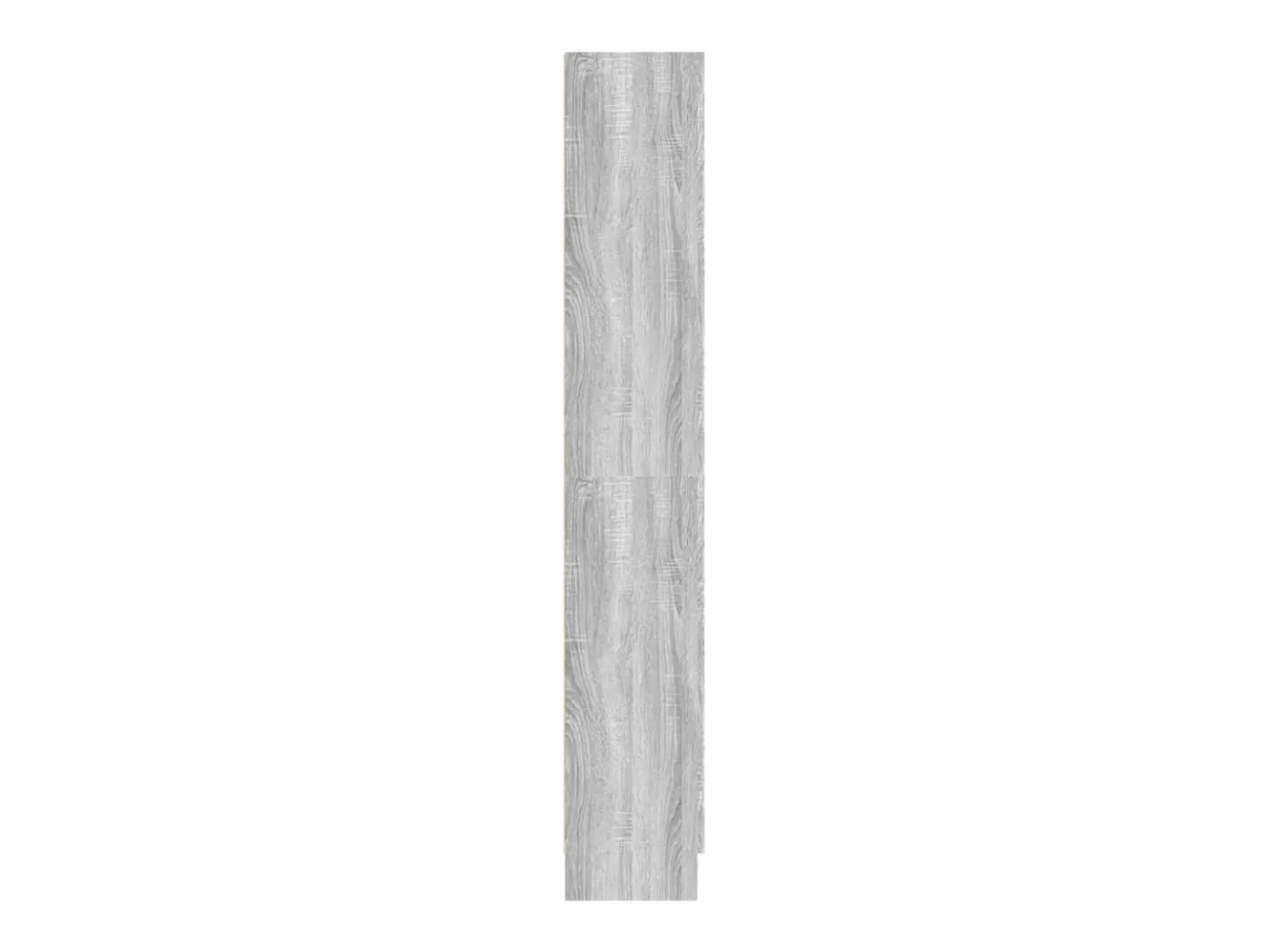 Krimpen aan den IJssel Estantería madera contrachapada gris Sonoma 82,5x30,5x185,5 cm