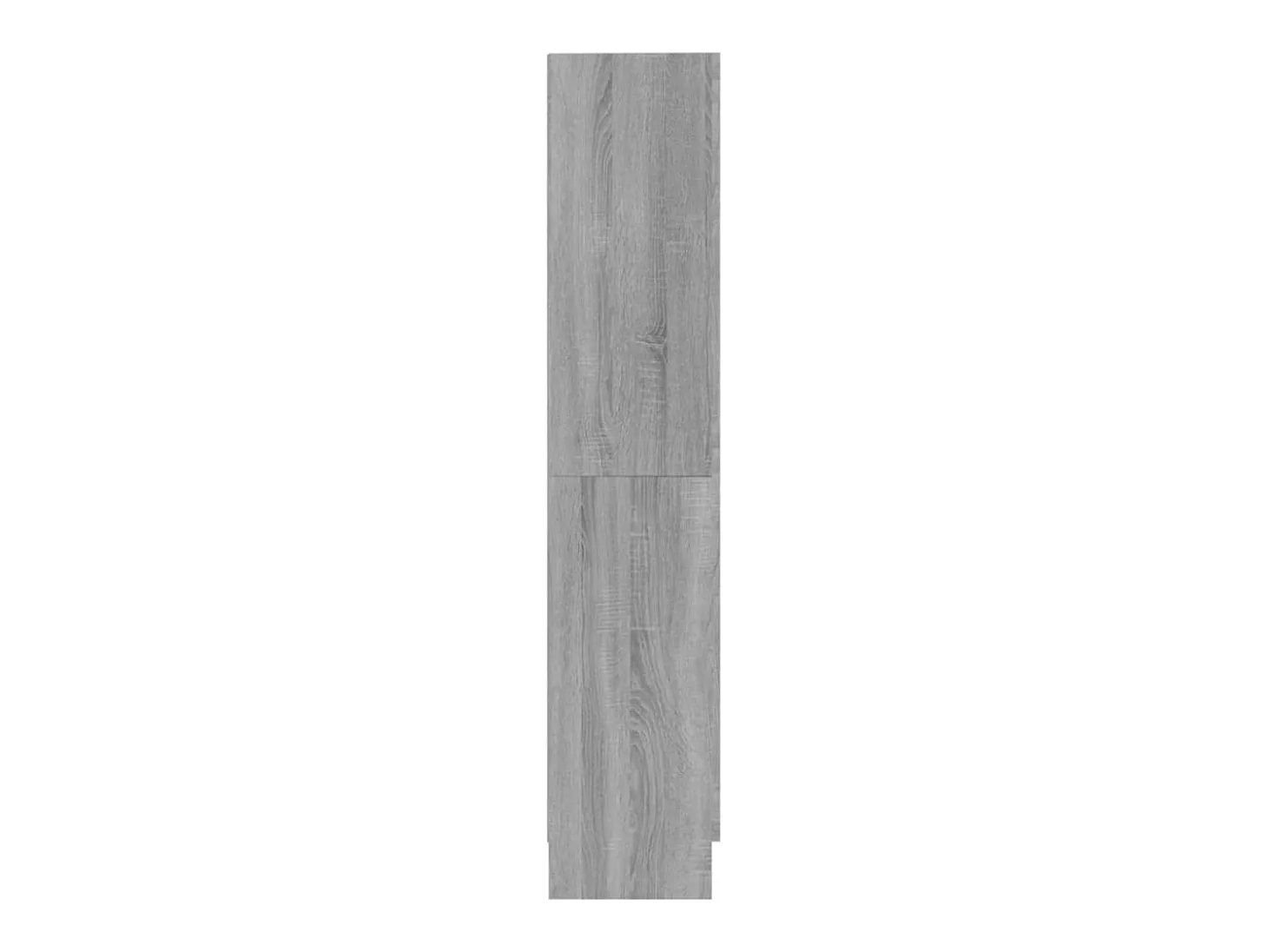 Krimpen aan den IJssel Estantería madera contrachapada gris Sonoma 82,5x30,5x150 cm
