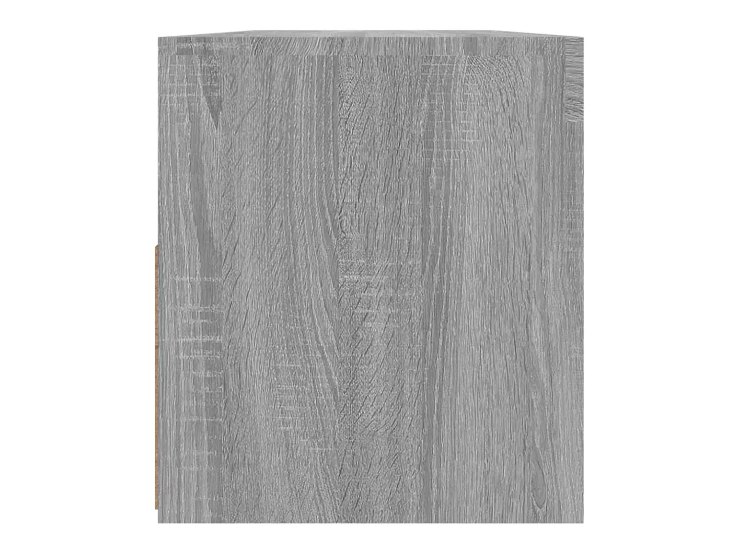 Kristineberg Mueble de TV con luces LED gris Sonoma 90x35x40 cm