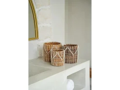 La Cesta Macra-Mazing - Natural Blanco - M