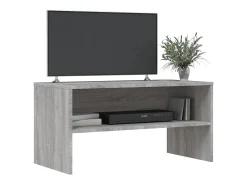 Lackland AFB Mueble de TV madera de ingeniería gris Sonoma 80x40x40 cm