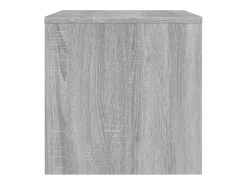 Lackland AFB Mueble de TV madera de ingeniería gris Sonoma 80x40x40 cm