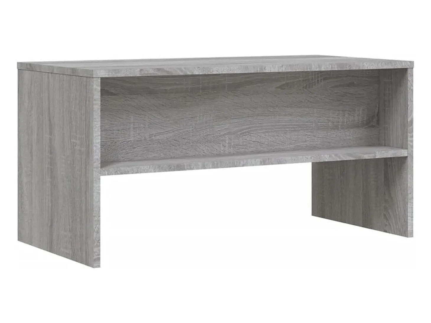 Lackland AFB Mueble de TV madera de ingeniería gris Sonoma 80x40x40 cm