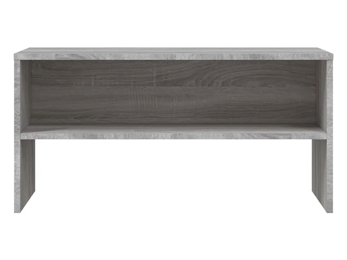 Lackland AFB Mueble de TV madera de ingeniería gris Sonoma 80x40x40 cm