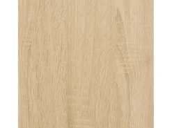 Librería 3 estantes madera ingeniería roble 100x33x108,5 cm