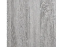 Librería 5 estantes madera ingeniería gris Sonoma 60x30x154 cm