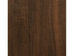 Librería 4 estantes madera ingeniería roble marrón 40x30x120 cm
