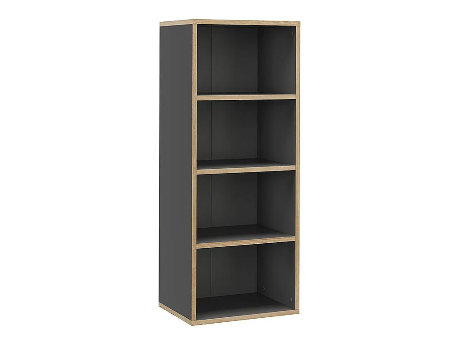 Librería antracita 40x30x100 tetrix