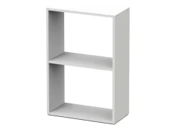 Librería baja Tibet Blanco mate 75x50x24 cm Estantería libros