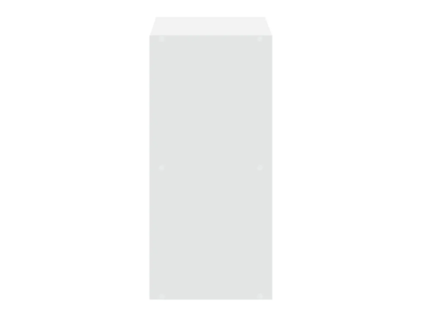 Librería blanca 68,5x32x68,5 cm madera contrachapada