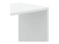 Librería blanca 68,5x32x68,5 cm madera contrachapada