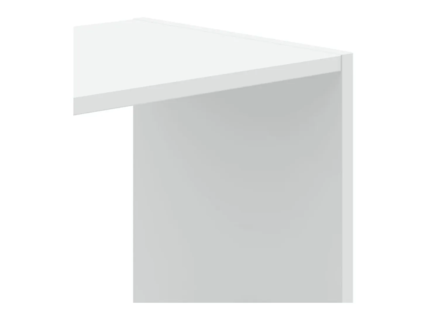 Librería blanca 68,5x32x68,5 cm madera contrachapada