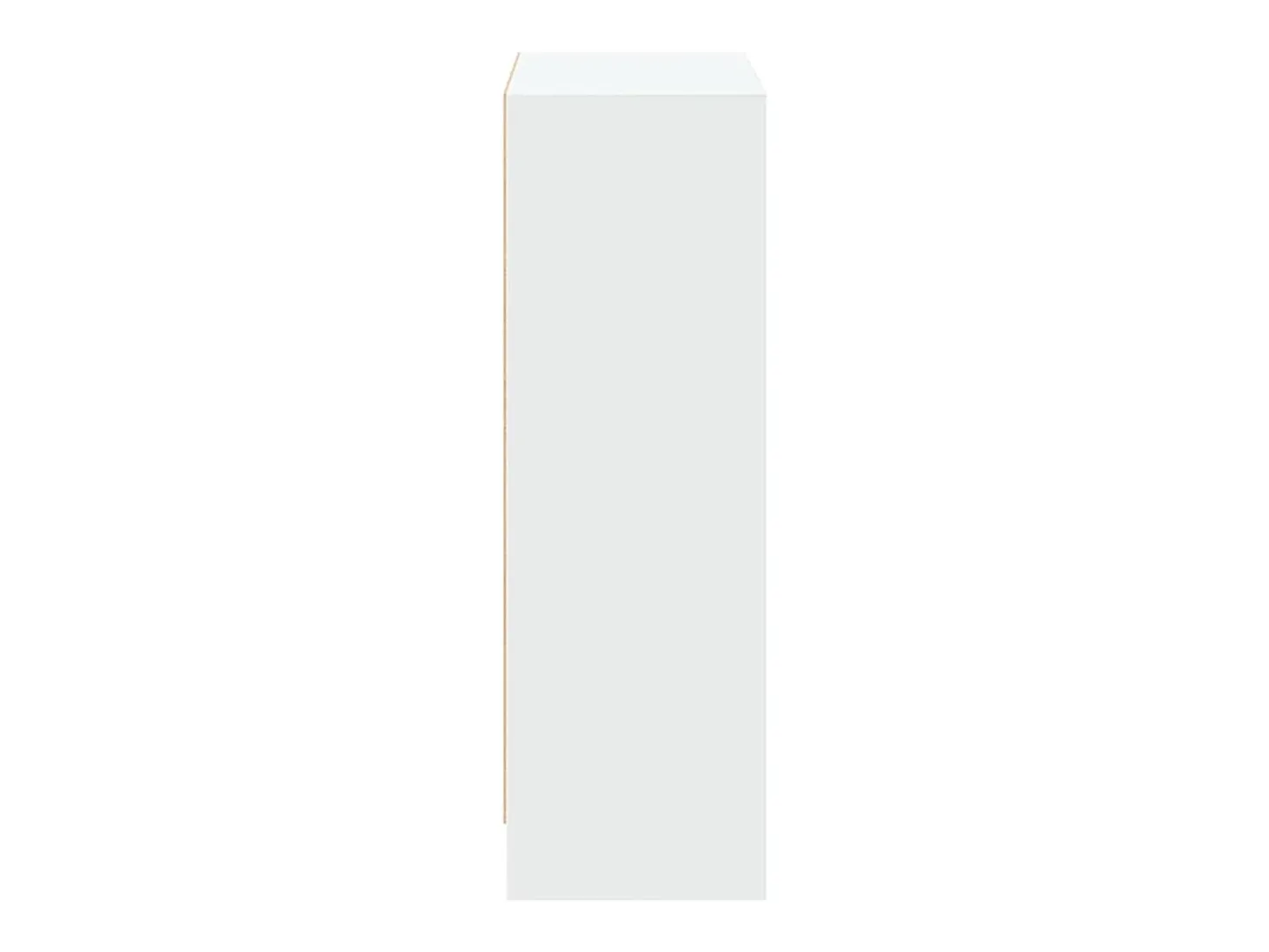 Librería Blanca 60x24x76 cm Madera de Ingeniería
