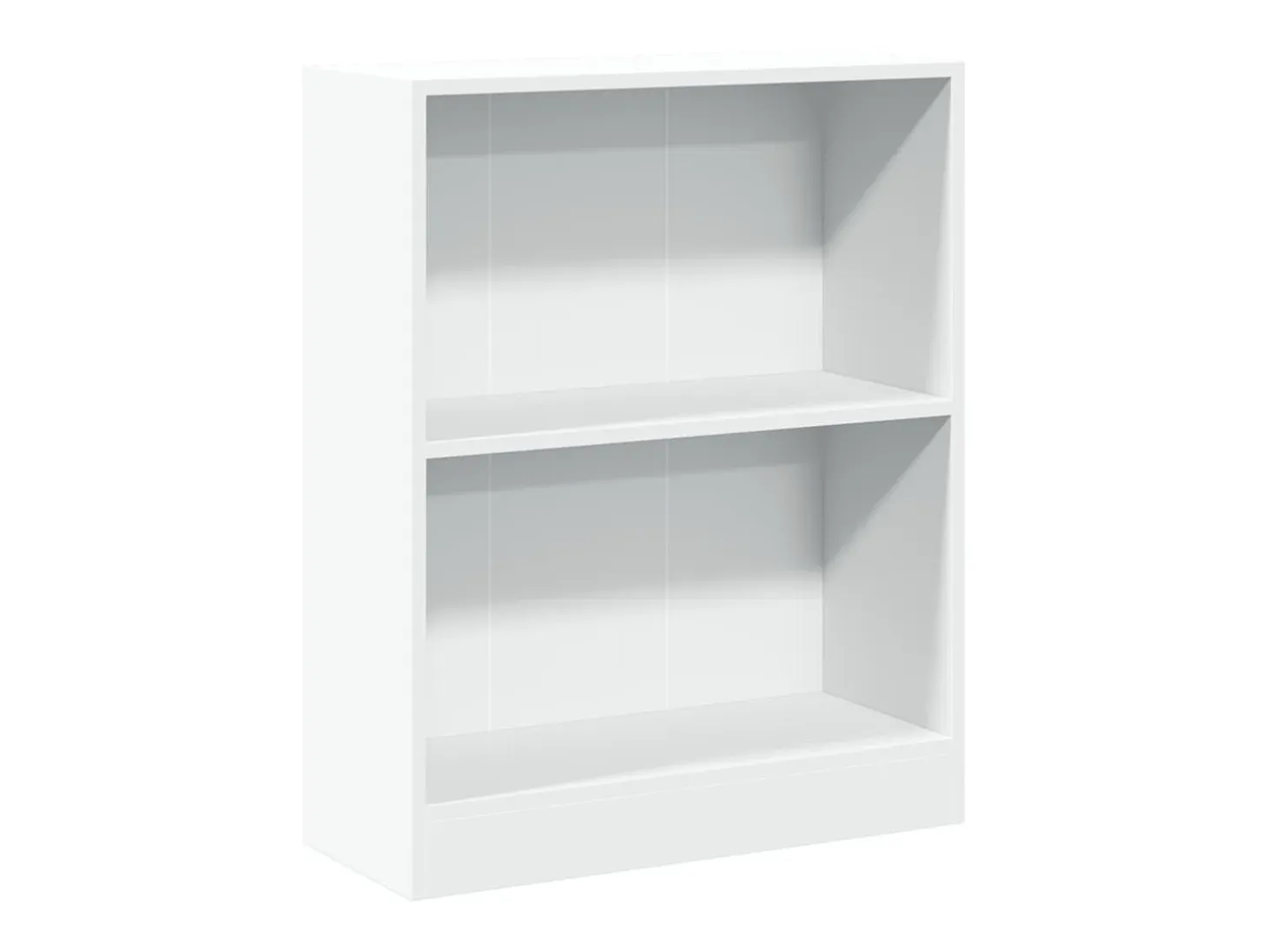 Librería Blanca 60x24x76 cm Madera de Ingeniería