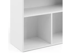 Librería blanco 72x30.6x90.2