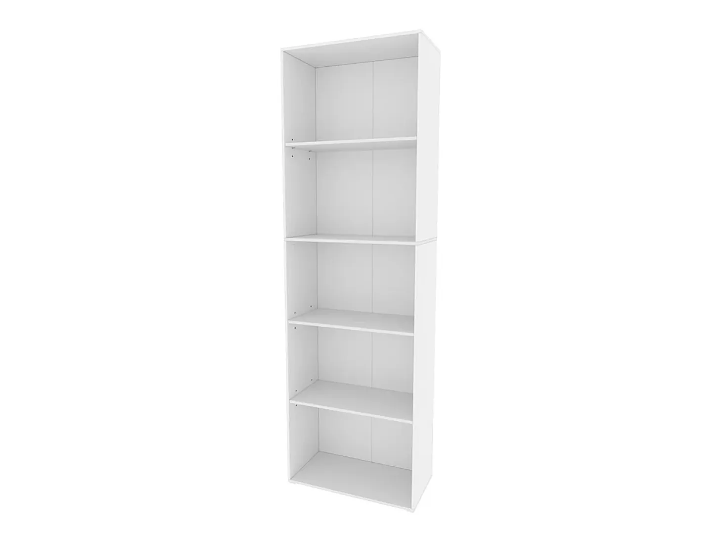 Librería blanco 60x30.4x190 bob