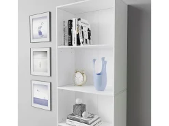 Librería blanco 60x30.4x190 bob