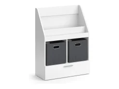 Librería blanco 72x31.2x96.2 luigi