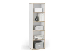 Librería blanco 40x30x140 tetrix