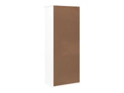 Librería con cajones ALTA madera de pino blanco 60x35x142 cm