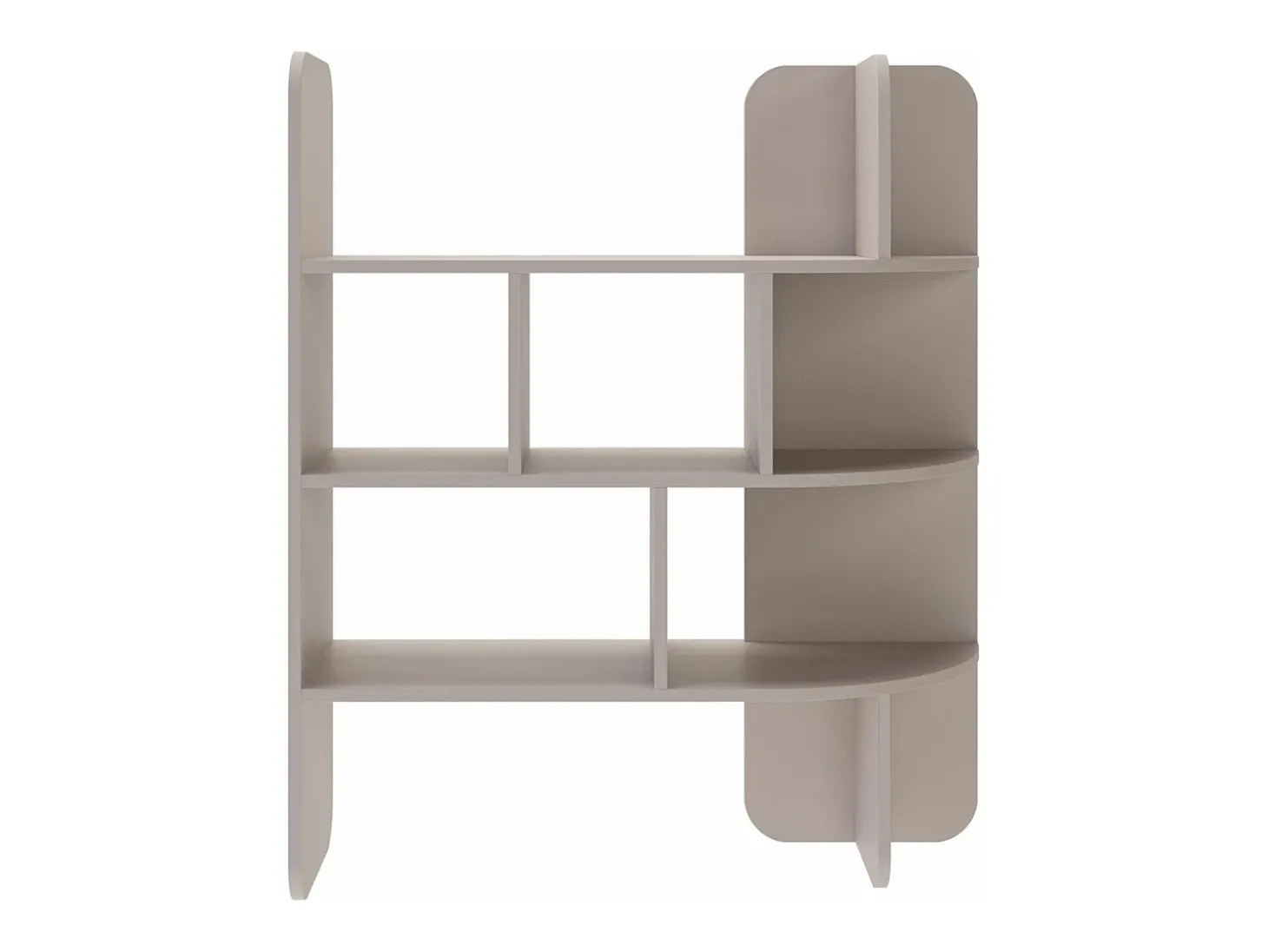 Librería con estantes abiertos – 120 cm – Beige – CONTLE