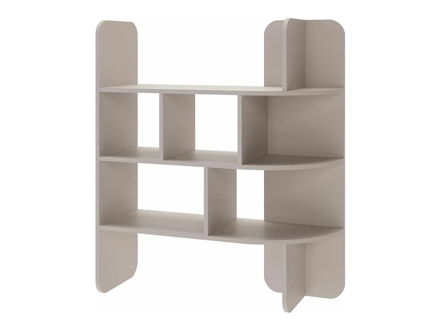 Librería con estantes abiertos – 120 cm – Beige – CONTLE
