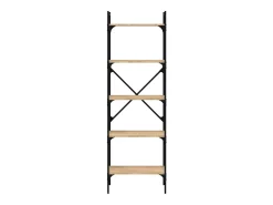 Librería de 5 estantes madera roble Sonoma 56x31,5x174 cm