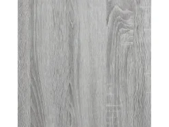 Librería de 3 estantes madera gris Sonoma 100x33x108,5 cm