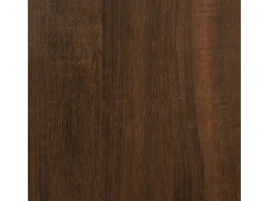 Librería de 4 estantes madera roble marrón 35x30x138,5 cm
