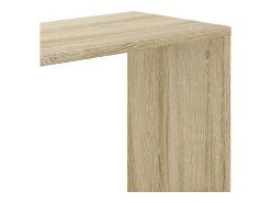 Librería de 5 niveles madera roble Sonoma 45x23,5x162,5 cm